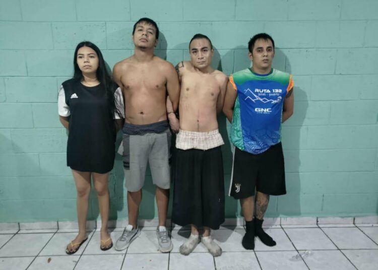 Capturan a pandilleros que trataron de huir hacia el oriente del país