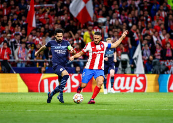 ‘Colchoneros’ igualaron 0-0 con Manchester City y fueron eliminados de la Champions League