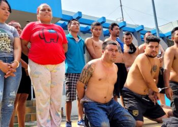 Capturan a 3 palabreros y 15 pandilleros más en Lourdes Colón