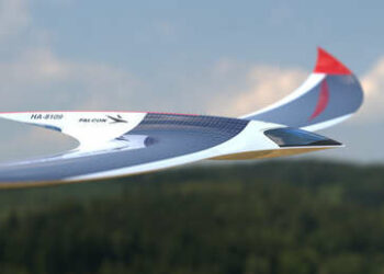 Diseñan un avión con forma de ave, alimentado por energía solar
