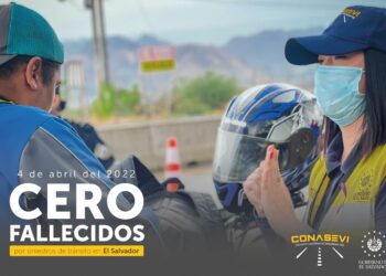 El Salvador registró nuevo día sin muertes por accidentes de tránsito