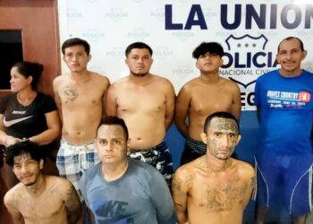 Pandilleros acusados de amplio récord delictivo son capturados en La Unión