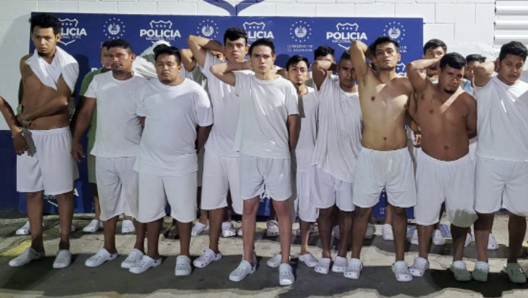 Otros 36 pandilleros son capturados en Cuscatlán durante horas de la madrugada