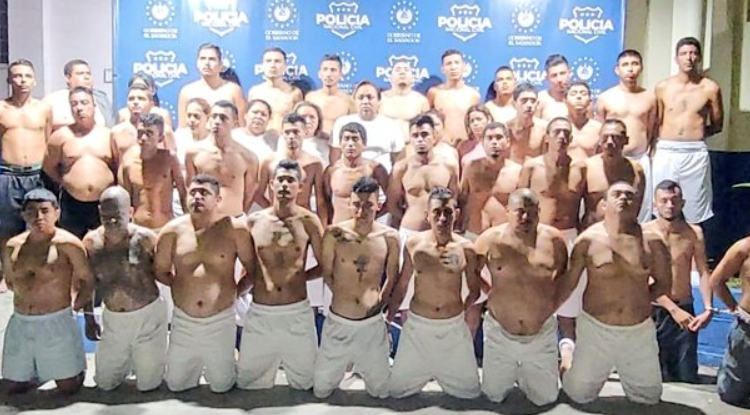 40 pandilleros de Soyapango, Ilopango y San Martín se suman a las capturas realizadas por la PNC