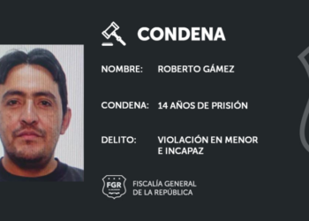 Sujeto es condenado a 14 años de prisión por violar a una niña