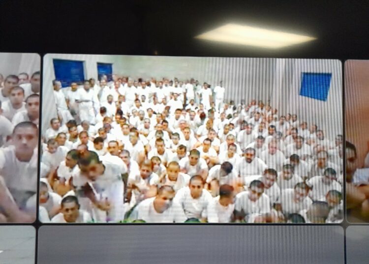 511 pandilleros capturados en Santa Ana bajo el régimen de excepción continuarán detenidos durante proceso investigatorio