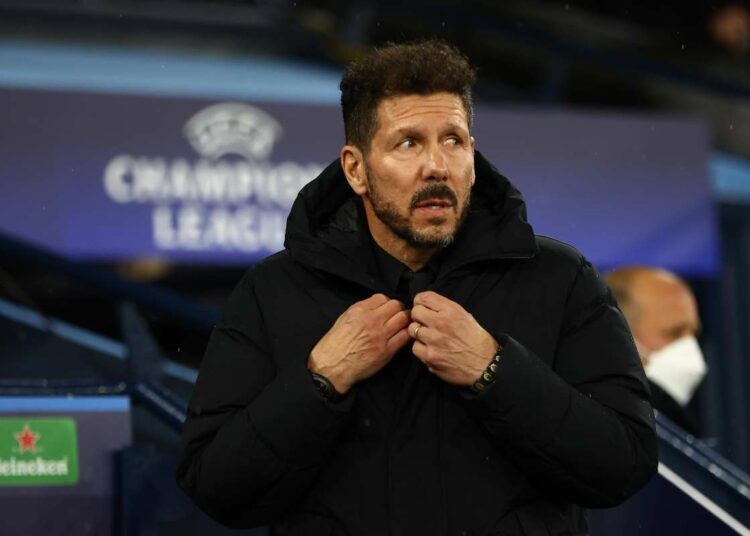 La reacción de Diego Simeone tras las críticas que le cayeron por su planteo ante Manchester City