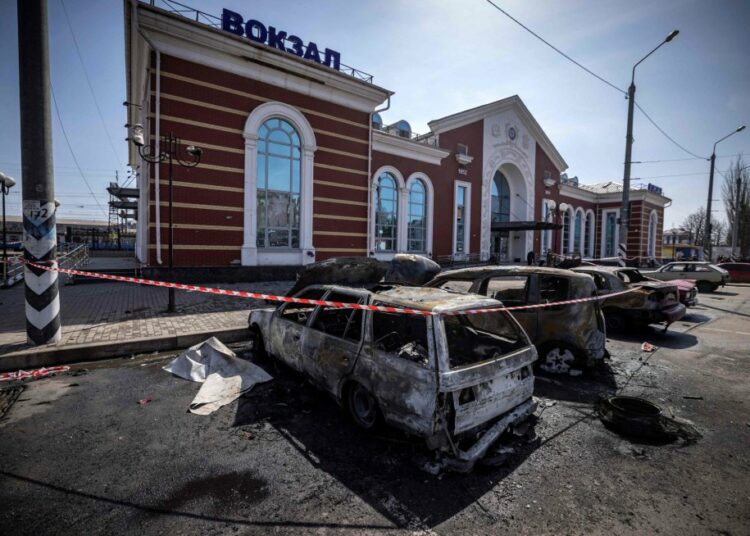 Presidente ucraniano pide una firme respuesta global ante ataque a la estación de tren de Kramatorsk