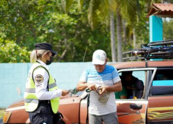 Autoridades aplicaron 5,886 esquelas durante Semana Santa