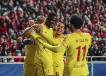 Liverpool venció a Benfica y logró una buena ventaja en la ida de los cuartos de final de la Champions League