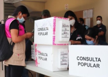 El conteo rápido de la consulta de revocación de mandato en México muestra más del 90 % de apoyo a López Obrador