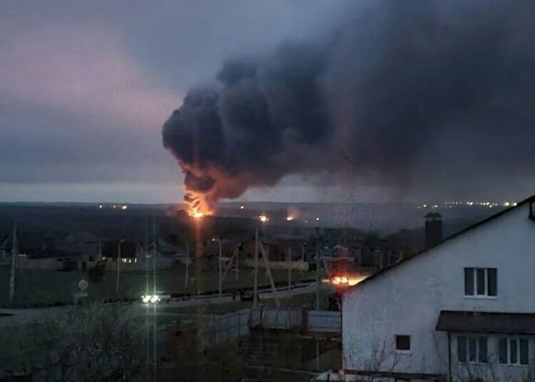 Reportan explosiones en tres provincias rusas fronterizas con Ucrania