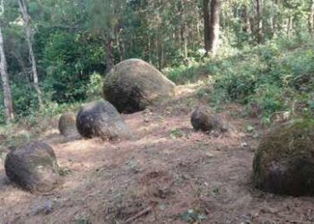 Decenas de misteriosas vasijas antiguas de piedra gigantes son encontradas en la India
