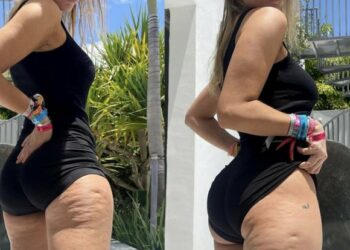 Lele Pons deja ver su celulitis con mucho orgullo en mini shorts