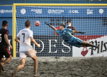 Alemania sorprendió a México en El Salvador Beach Soccer Cup