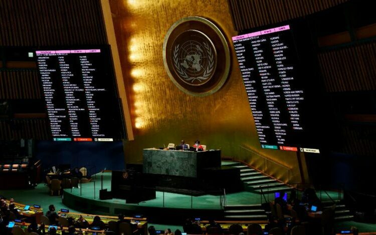 La Asamblea de la ONU aprobó la suspensión de Rusia del Consejo de Derechos Humanos