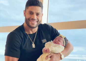 La historia de amor del brasileño Hulk: nació Zaya, su primera hija con Camila, la sobrina de su ex esposa