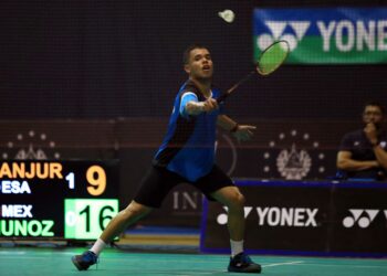 El salvadoreño Uriel Canjura clasifica a cuartos de final del Pan Am Championships de bádminton
