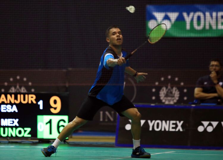 El salvadoreño Uriel Canjura clasifica a cuartos de final del Pan Am Championships de bádminton