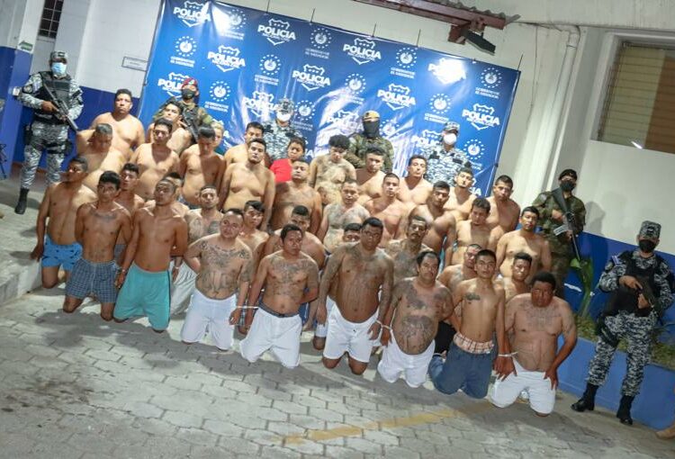 Capturan otros 36 terroristas entre los municipios de Soyapango, Ilopango y San Martín