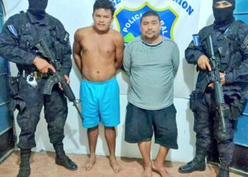 Dos peligrosos pandilleros fueron capturados en La Unión