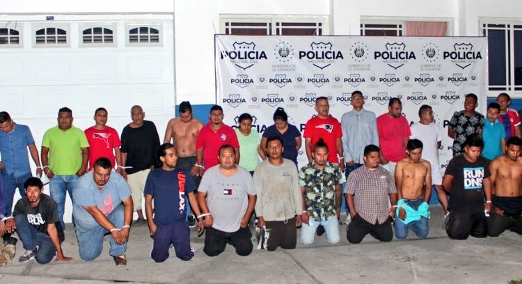 PNC reporta capturas de 6,312 terroristas en todo el país