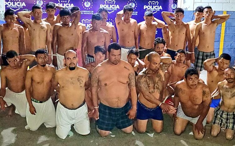 Capturan 38 peligrosos terroristas durante horas de la madrugada en Santa Ana