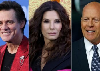 Jim Carrey, Sandra Bullock y Bruce Willis, una jubilación anticipada de tres íconos de Hollywood