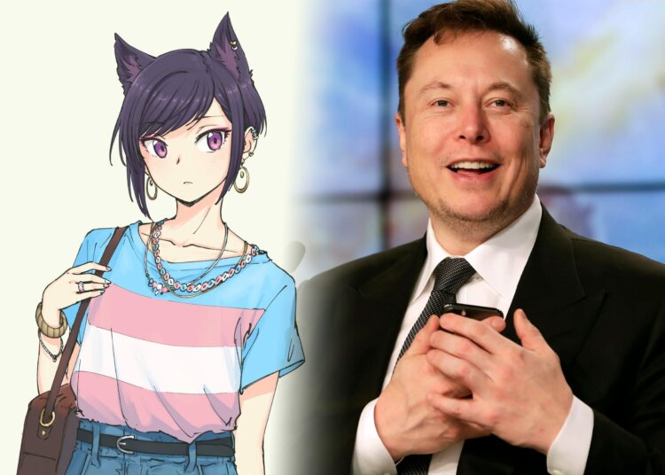Elon Musk y su idea de robots sexuales con un parecido a ‘Catgirl’
