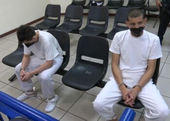 Dos extorsionistas que operaban en Mejicanos son condenados a 21 años de cárcel