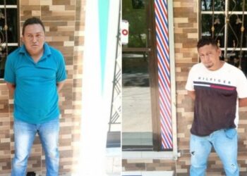 PNC captura a dos sujetos que traficaban cocaína