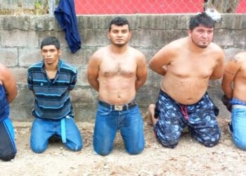 Cinco peligrosos terroristas son capturados en caserío los Caimitos de Jocoro, Morazán
