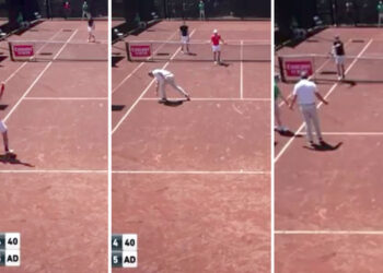 (VIDEO) Insólito fallo: ganó el partido, pero el umpire ordenó repetir un punto y terminó perdiendo