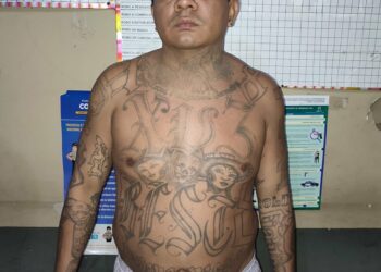 Pandillero salvadoreño es capturado en Guatemala