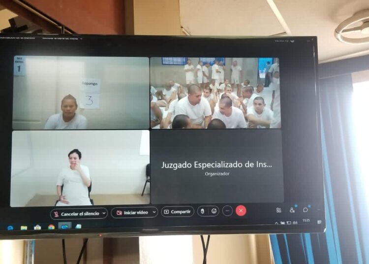 Decretan prisión preventiva contra 54 pandilleros que operaban en el occidente del país, capturados bajo el régimen de excepción