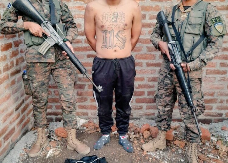 Fuerza Armada ubica al “Travieso”, peligroso pandillero de Santa Ana