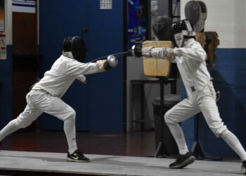 Esgrima realizó cuarto control de espada juvenil