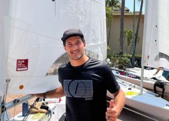 El velerista salvadoreño Enrique Arathoon competirá en el Campeonato Mundial ILCA 7