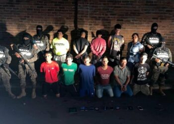 Operativo en Ahuachapán deja la captura de 11 presuntos pandilleros