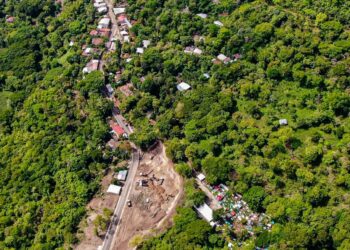 MOP inauguró pavimentación de calle que conduce de San Simón a San Isidro, en Morazán