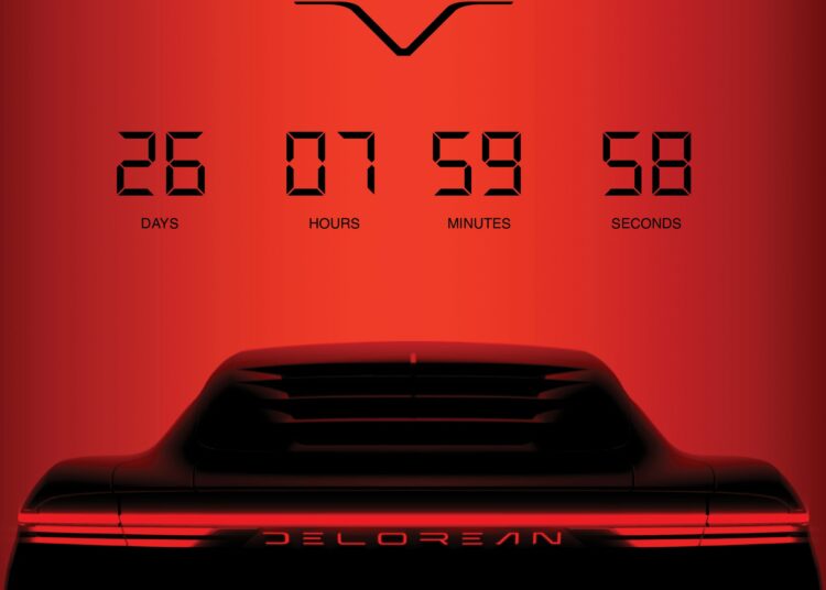 DeLorean presentará su renacido coche eléctrico antes de lo esperado