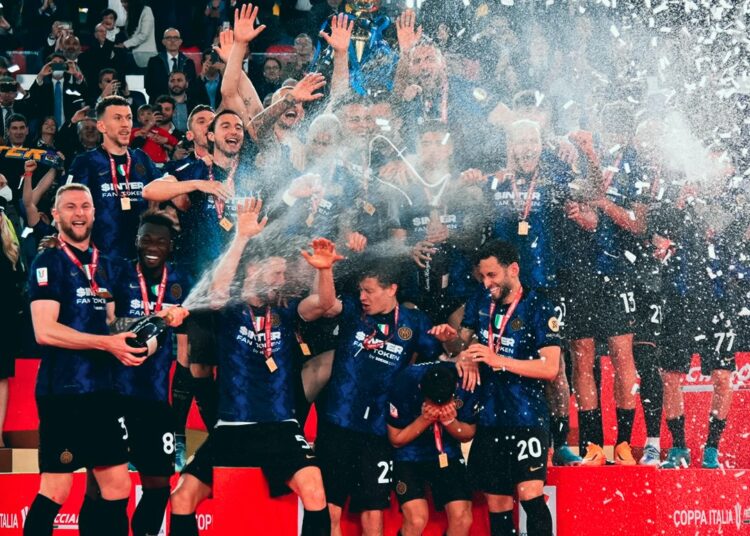 El Inter venció 4-2 a la Juventus y se coronó campeón de la Copa Italia tras once años