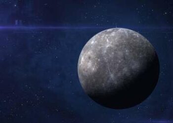 Un fotógrafo capta una cola brillante saliendo de Mercurio