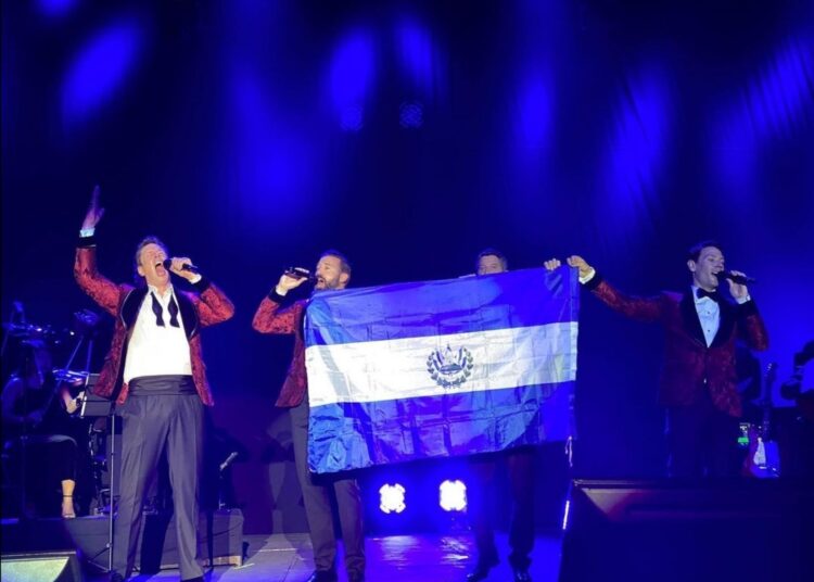 Il Divo se presentó por primera vez en El Salvador dentro de la gira “Greatest Hits Tour”
