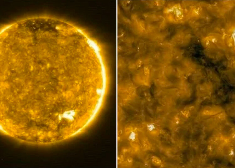 Científicos resuelven el misterio de los diminutos y brillantes puntos que aparecen y se esfuman en la superficie del Sol