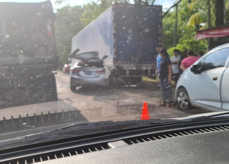 Joven estudiante muere en accidente de tránsito sobre la carretera Panamericana, a pocas horas del nacimiento de su primer hijo