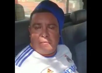 Conductor borracho que celebraba el gane del Real Madrid arrolló a motociclsitas en Lourdes, Colón