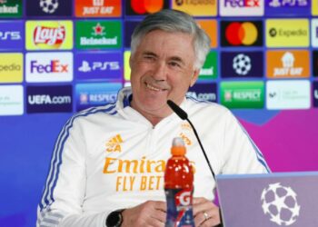 La respuesta de Ancelotti que provocó risas en la previa de la Champions League