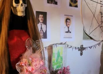 Encuentran altar satánico en casa destroyer de pandillero en Valle del Sol, Apopa
