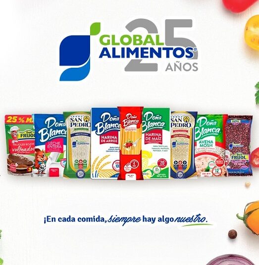 Global Alimentos, 25 años en la mesa de las familias salvadoreñas